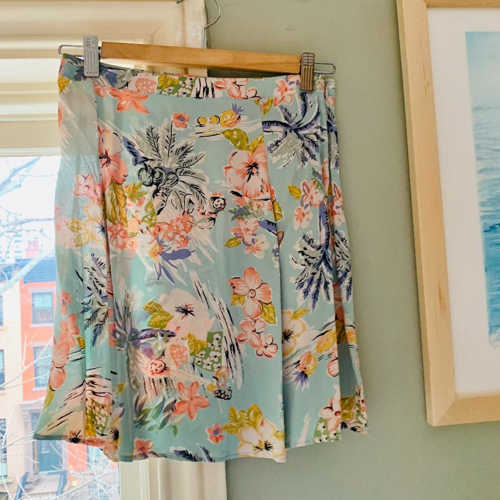 Reformation Flounce Skirt